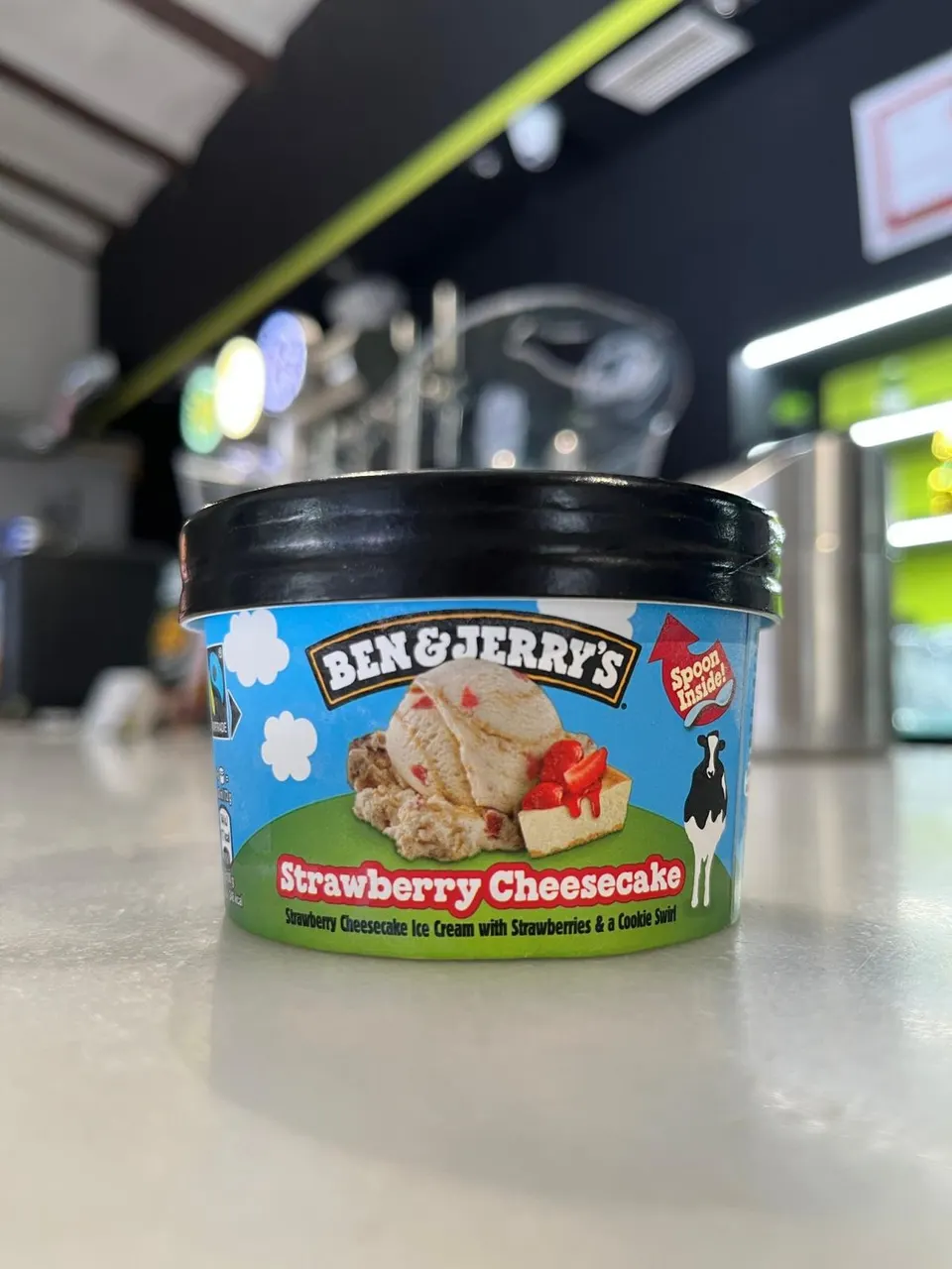 Ben & Jerry's cheescake