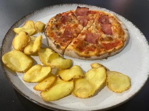 Minipizza + Patatas